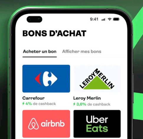 application des bons d'achat joko