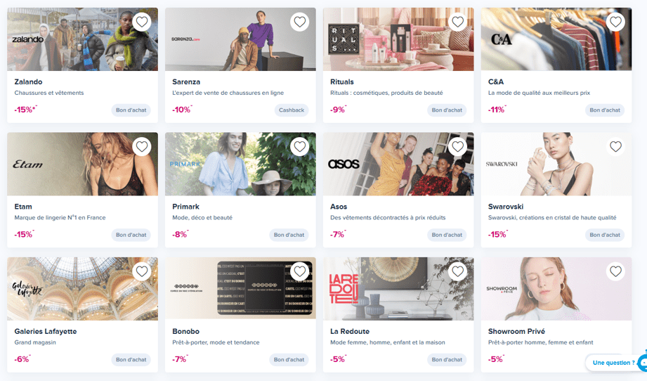 Offres Mode et Beauté The Corner Zalando Etam